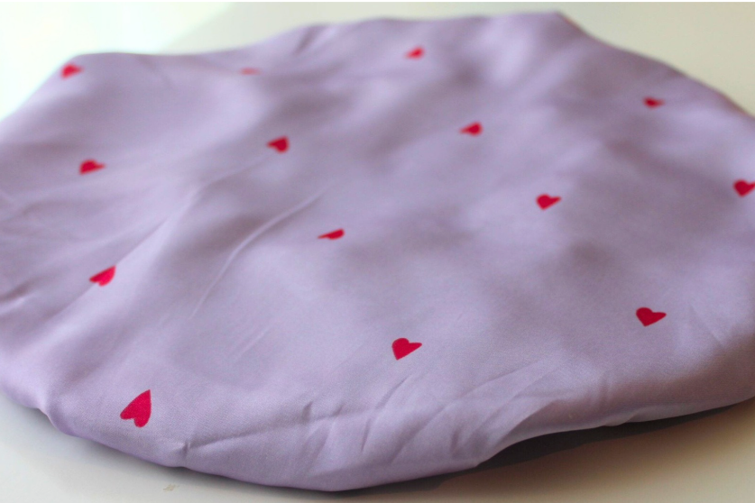 Purple Hearts - Adjustable Bonnet