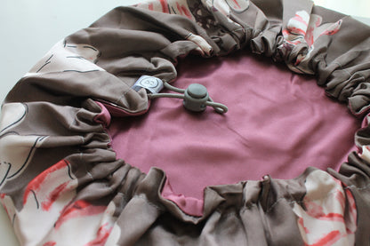 Grey Orchid - Adjustable Bonnet