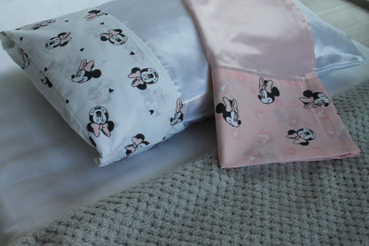 Minnie Pillowcase - White
