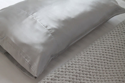 Silver Grey Pillowcase