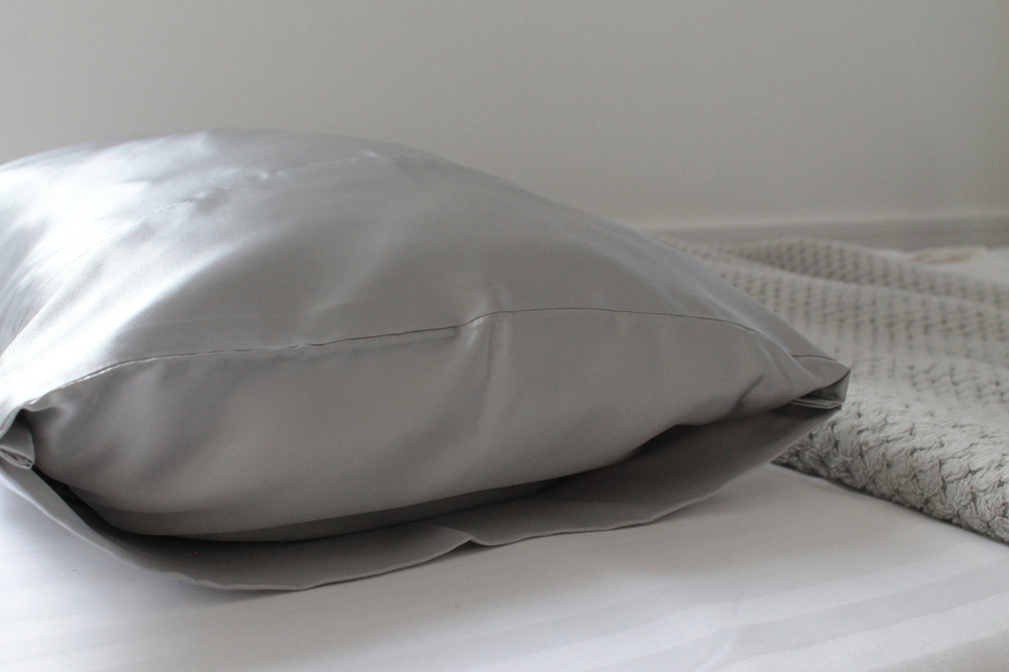 Silver Grey Pillowcase