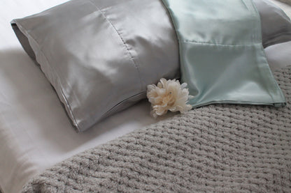 Silver Grey Pillowcase