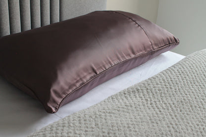 Mauve Silk Pillowcase