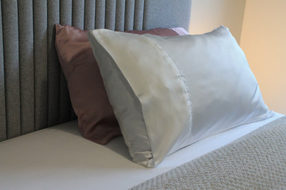 White Silk Pillowcase