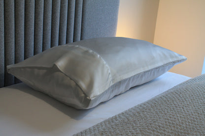 White Silk Pillowcase