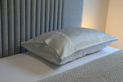 White Silk Pillowcase