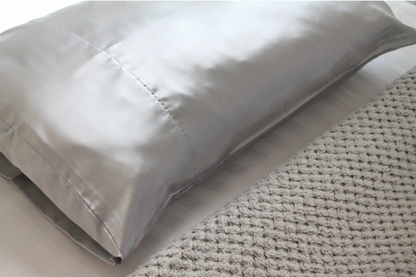 Silver Grey Pillowcase